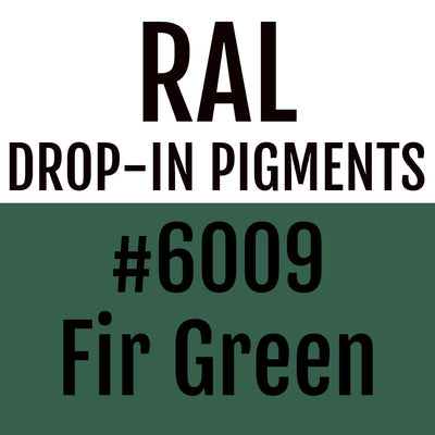 RAL #6009 Fir Green Drop-In Pigment | Liquid Wrap or Bedliner - The Spray Source - Alpha Pigments