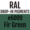 RAL #6009 Fir Green Drop-In Pigment | Liquid Wrap or Bedliner