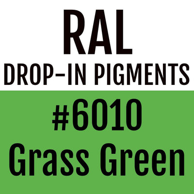RAL #6010 Grass Green Drop-In Pigment | Liquid Wrap or Bedliner - The Spray Source - Alpha Pigments