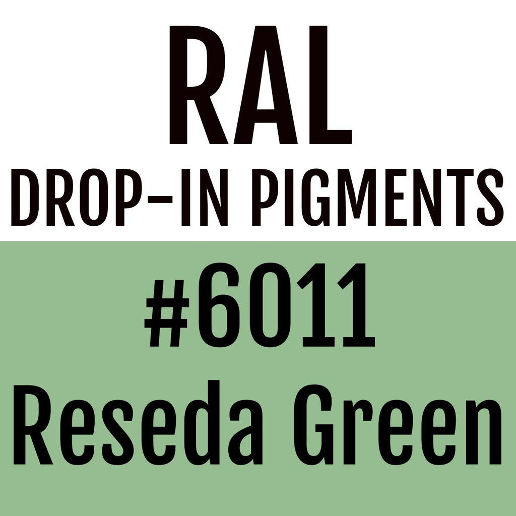 RAL #6011 Reseda Green Drop-In Pigment | Liquid Wrap or Bedliner - The Spray Source - Alpha Pigments