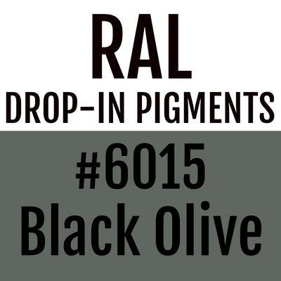 RAL #6015 Black Olive Drop-In Pigment | Liquid Wrap or Bedliner - The Spray Source - Alpha Pigments