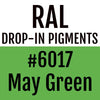 RAL #6017 May Green Drop-In Pigment | Liquid Wrap or Bedliner