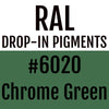RAL #6020 Chrome Green Drop-In Pigment | Liquid Wrap or Bedliner - The Spray Source - Alpha Pigments