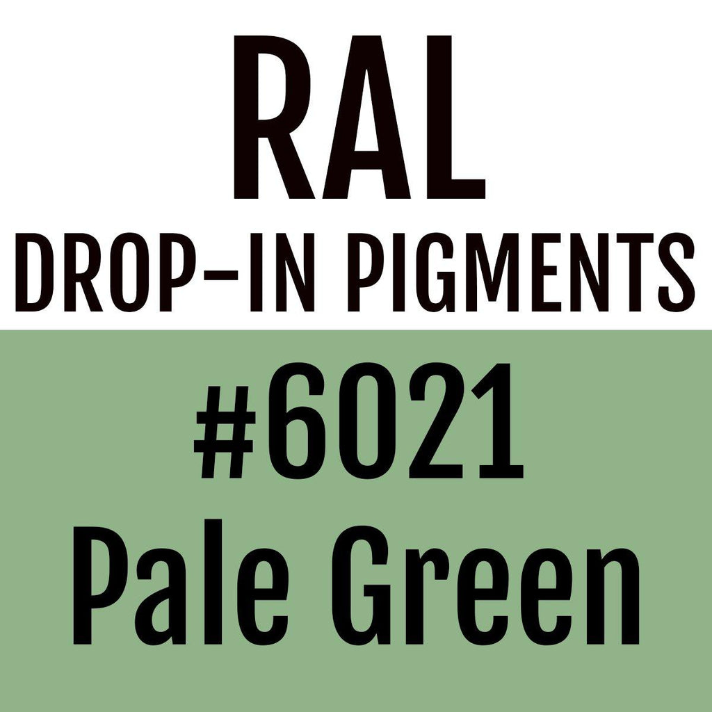 RAL #6021 Pale Green Drop-In Pigment | Liquid Wrap or Bedliner - The Spray Source - Alpha Pigments