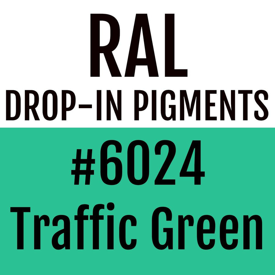 RAL #6024 Traffic Green Drop-In Pigment | Liquid Wrap or Bedliner - The Spray Source - Alpha Pigments