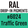 RAL #6024 Traffic Green Drop-In Pigment | Liquid Wrap or Bedliner - The Spray Source - Alpha Pigments