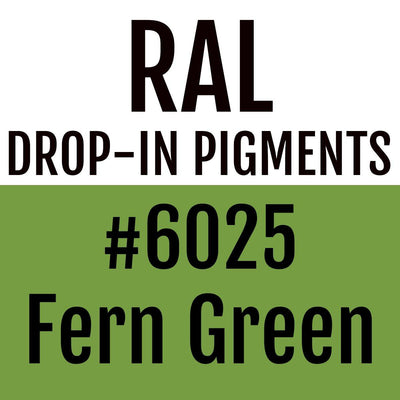 RAL #6025 Fern Green Drop-In Pigment | Liquid Wrap or Bedliner - The Spray Source - Alpha Pigments