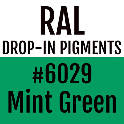 RAL #6029 Mint Green Drop-In Pigment | Liquid Wrap or Bedliner - The Spray Source - Alpha Pigments