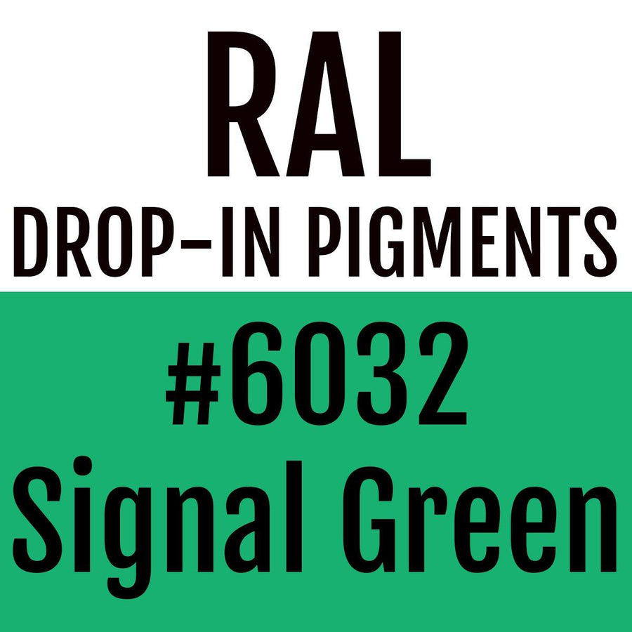 RAL #6032 Signal Green Drop-In Pigment | Liquid Wrap or Bedliner - The Spray Source - Alpha Pigments