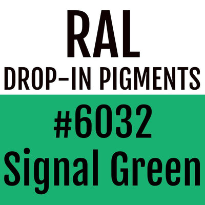 RAL #6032 Signal Green Drop-In Pigment | Liquid Wrap or Bedliner - The Spray Source - Alpha Pigments