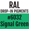 RAL #6032 Signal Green Drop-In Pigment | Liquid Wrap or Bedliner