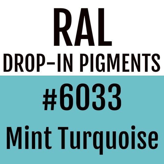 RAL #6033 Mint Turquoise Drop-In Pigment | Liquid Wrap or Bedliner - The Spray Source - Alpha Pigments