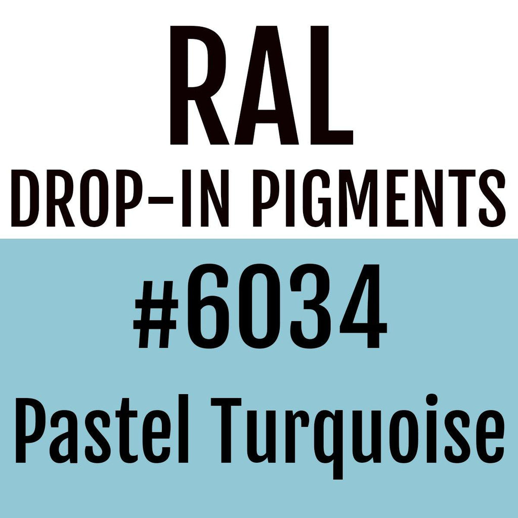 RAL #6034 Pastel Turquoise Drop-In Pigment | Liquid Wrap or Bedliner - The Spray Source - Alpha Pigments