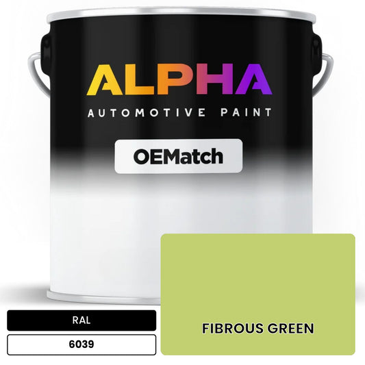 RAL FIBROUS GREEN 6039 OEMatch Basecoat