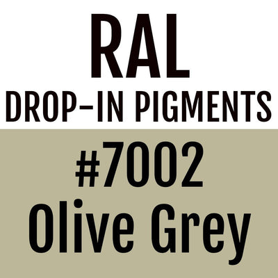 RAL #7002 Olive Grey Drop-In Pigment | Liquid Wrap or Bedliner - The Spray Source - Alpha Pigments