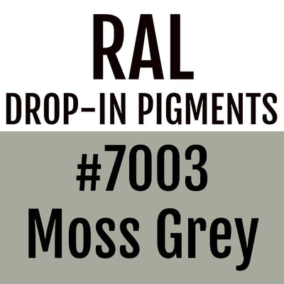 RAL #7003 Moss Grey Drop-In Pigment | Liquid Wrap or Bedliner - The Spray Source - Alpha Pigments