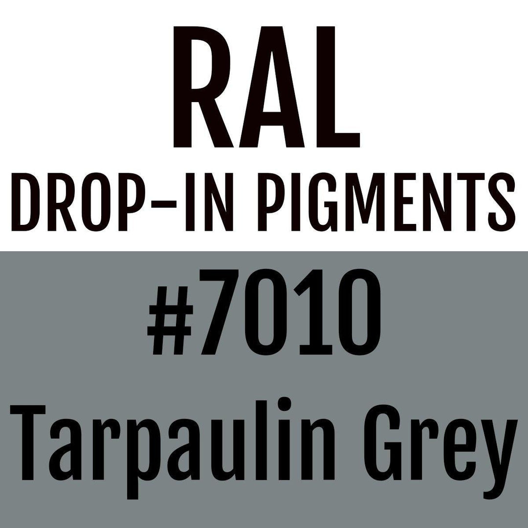 RAL #7010 Tarpaulin Grey Drop-In Pigment | Liquid Wrap or Bedliner - The Spray Source - Alpha Pigments