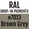 RAL #7013 Brown Grey Drop-In Pigment | Liquid Wrap or Bedliner