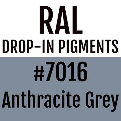 RAL #7016 Anthracite Grey Drop-In Pigment | Liquid Wrap or Bedliner - The Spray Source - Alpha Pigments