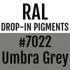 RAL #7022 Umbra Grey Drop-In Pigment | Liquid Wrap or Bedliner