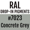 RAL #7023 Concrete Grey Drop-In Pigment | Liquid Wrap or Bedliner - The Spray Source - Alpha Pigments