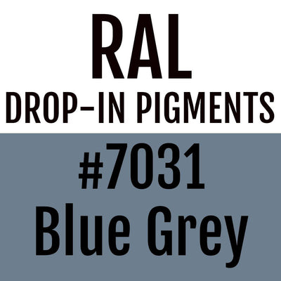 RAL #7031 Blue Grey Drop-In Pigment | Liquid Wrap or Bedliner - The Spray Source - Alpha Pigments