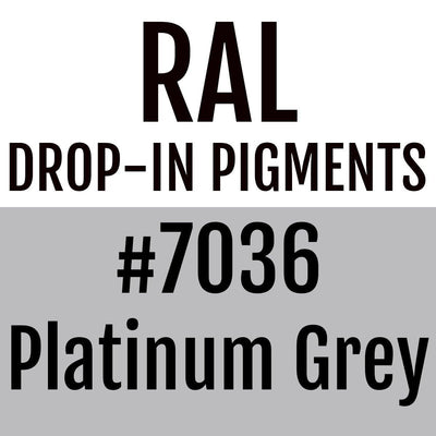 RAL #7036 Platinum Grey Drop-In Pigment | Liquid Wrap or Bedliner - The Spray Source - Alpha Pigments