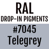 RAL #7045 Telegrey Drop-In Pigment | Liquid Wrap or Bedliner - The Spray Source - Alpha Pigments
