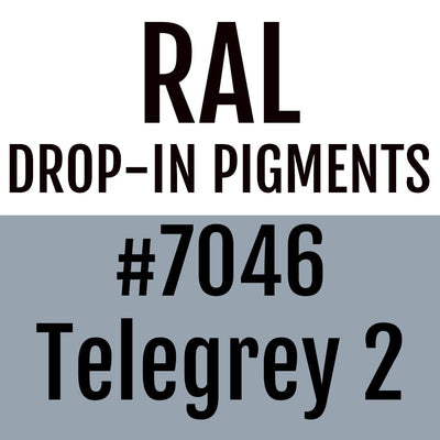RAL #7046 Telegrey 2 Drop-In Pigment | Liquid Wrap or Bedliner - The Spray Source - Alpha Pigments