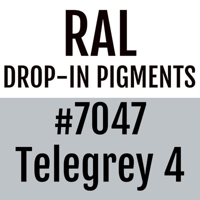 RAL #7047 Telegrey 4 Drop-In Pigment | Liquid Wrap or Bedliner - The Spray Source - Alpha Pigments