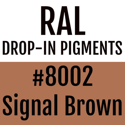 RAL #8002 Signal Brown Drop-In Pigment | Liquid Wrap or Bedliner - The Spray Source - Alpha Pigments