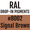 RAL #8002 Signal Brown Drop-In Pigment | Liquid Wrap or Bedliner - The Spray Source - Alpha Pigments