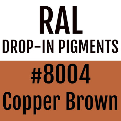 RAL #8004 Copper Brown Drop-In Pigment | Liquid Wrap or Bedliner - The Spray Source - Alpha Pigments
