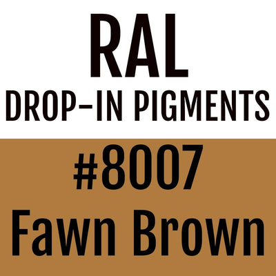 RAL #8007 Fawn Brown Drop-In Pigment | Liquid Wrap or Bedliner - The Spray Source - Alpha Pigments