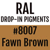 RAL #8007 Fawn Brown Drop-In Pigment | Liquid Wrap or Bedliner