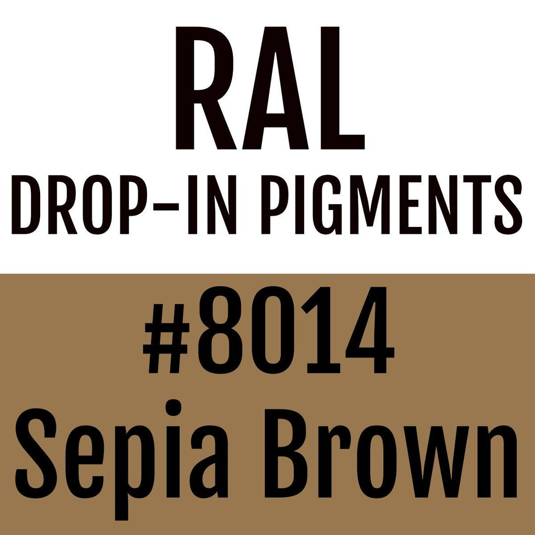 RAL #8014 Sepia Brown Drop-In Pigment | Liquid Wrap or Bedliner - The Spray Source - Alpha Pigments