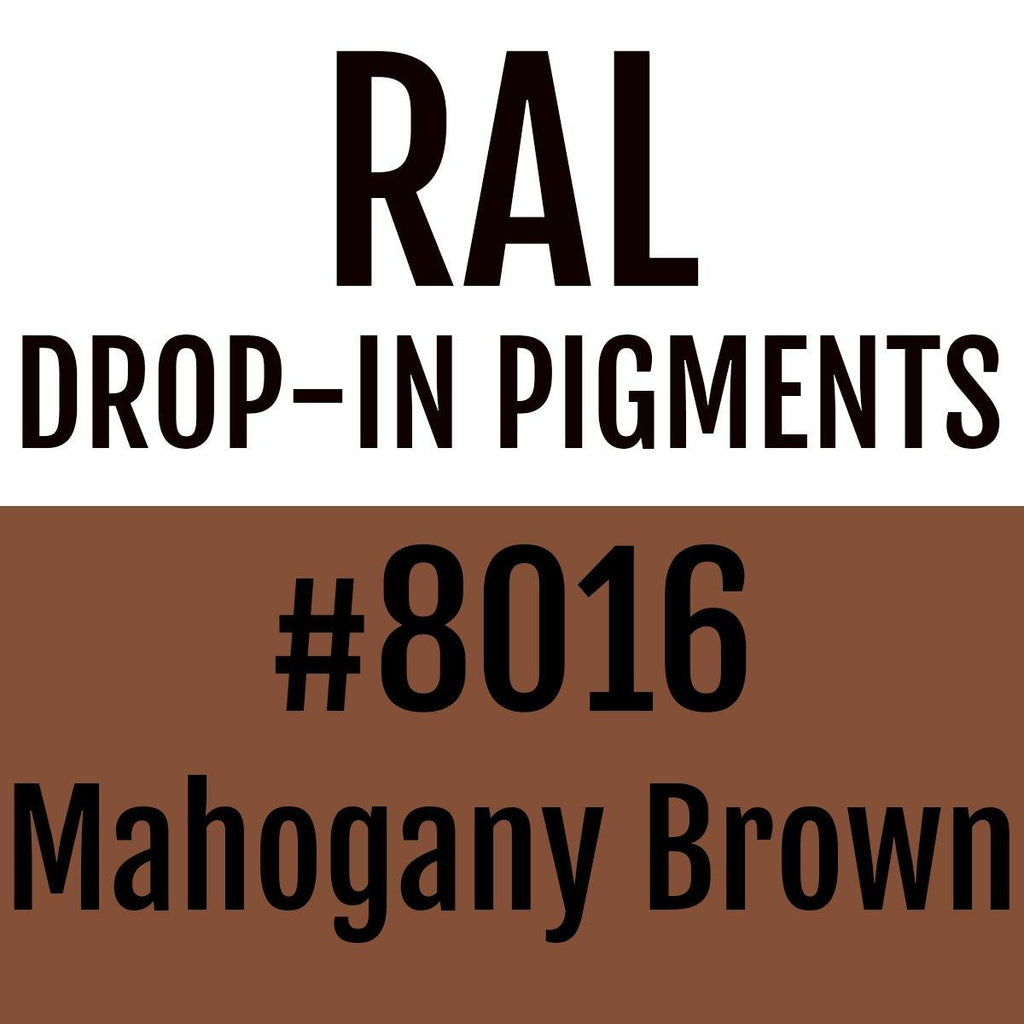 RAL #8016 Mahogany Brown Drop-In Pigment | Liquid Wrap or Bedliner - The Spray Source - Alpha Pigments