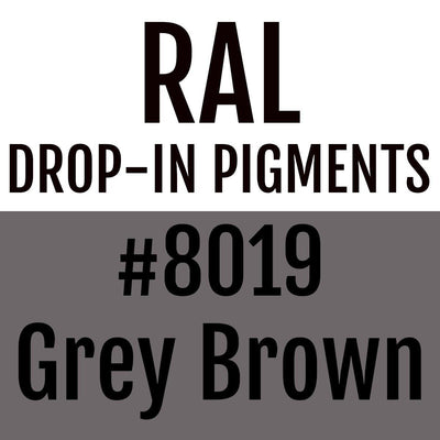 RAL #8019 Grey Brown Drop-In Pigment | Liquid Wrap or Bedliner - The Spray Source - Alpha Pigments