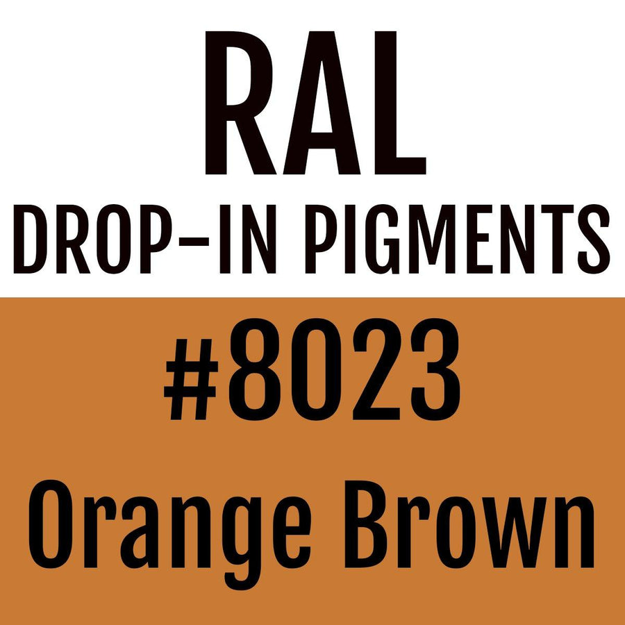 RAL #8023 Orange Brown Drop-In Pigment | Liquid Wrap or Bedliner - The Spray Source - Alpha Pigments