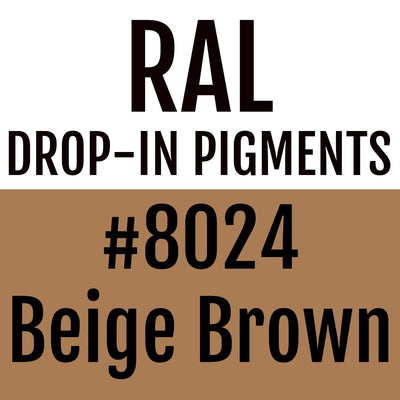 RAL #8024 Beige Brown Drop-In Pigment | Liquid Wrap or Bedliner - The Spray Source - Alpha Pigments