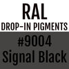 RAL #9004 Signal Black Drop-In Pigment | Liquid Wrap or Bedliner - The Spray Source - Alpha Pigments