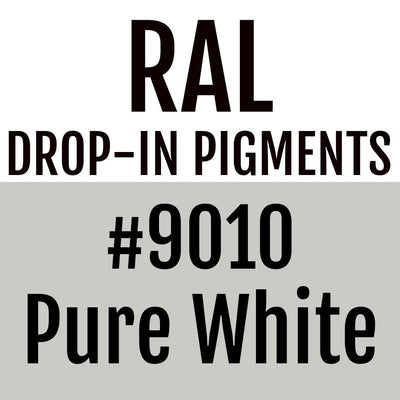 RAL #9010 Pure White Drop-In Pigment | Liquid Wrap or Bedliner - The Spray Source - Alpha Pigments