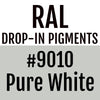RAL #9010 Pure White Drop-In Pigment | Liquid Wrap or Bedliner - The Spray Source - Alpha Pigments