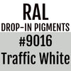 RAL #9016 Traffic White Drop-In Pigment | Liquid Wrap or Bedliner