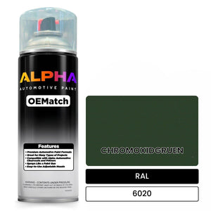 RAL CHROMOXIDGRUEN 6020 | OEMatch Automotive Spraycan