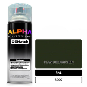 RAL FLASCHENGRUEN 6007 | OEMatch Automotive Spraycan