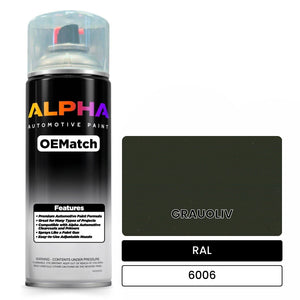 RAL GRAUOLIV 6006 | OEMatch Automotive Spraycan