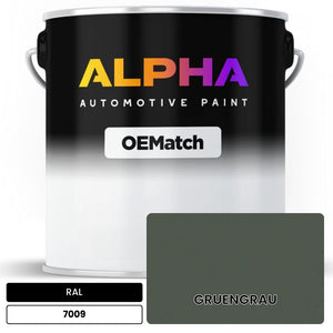 RAL GRUENGRAU 7009 | OEMatch Automotive Basecoat