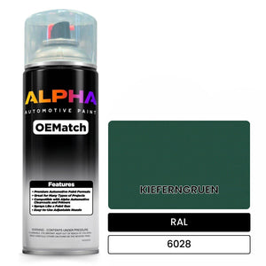 RAL KIEFERNGRUEN 6028 | OEMatch Automotive Spraycan