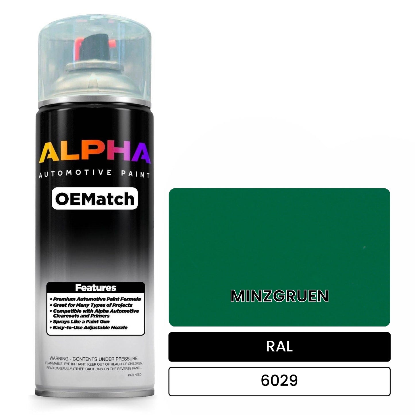 RAL MINZGRUEN 6029 OEMatch Spraycan
